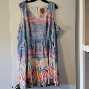 Modcloth Kitty Carnival Dress